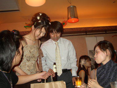 ２００４．６．１９． 梅田 ジュンくん ＆ ユカちゃん 結婚披露宴 パート２